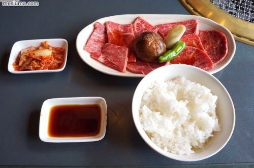 お食事処 はやし 甲州市でランチの焼き肉ライスセット メシウマブログ
