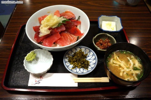 割烹たなか 秋葉原でランチの鮪丼 メシウマブログ