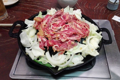 なみかた羊肉店 めえちゃん食堂 米沢市で義経焼 メシウマブログ